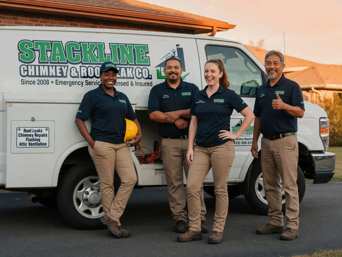 Chimney flashing repair company in Lexington, MI